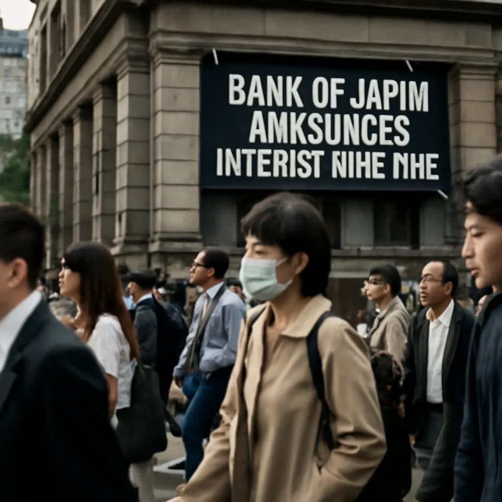 Bank of Japan Announces Interest Rate Hike