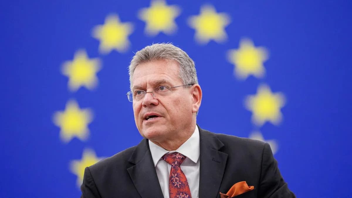 EU Trade Commissioner Sefcovic Visits China Amid Tensions