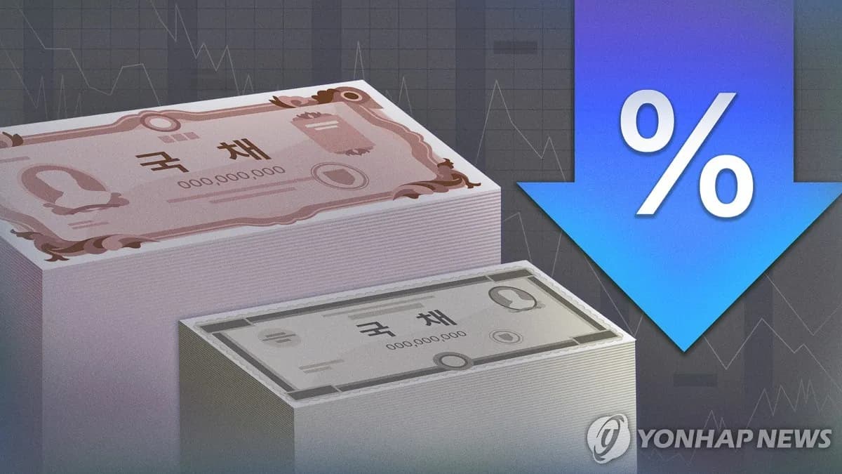 South Korea's Treasury Bond Rates Decline Ahead of Central Bank Meeting
