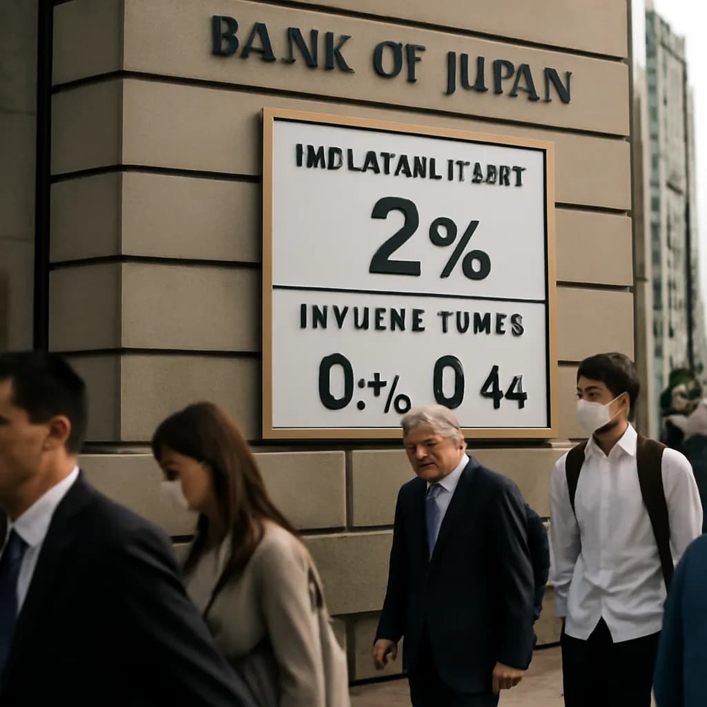 Bank of Japan Stresses Inflation Target as Rate Hikes Continue