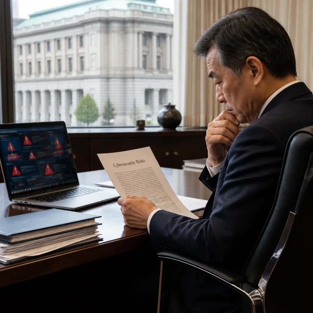 Bank of Japan Warns of Cybersecurity Risks to Financial System