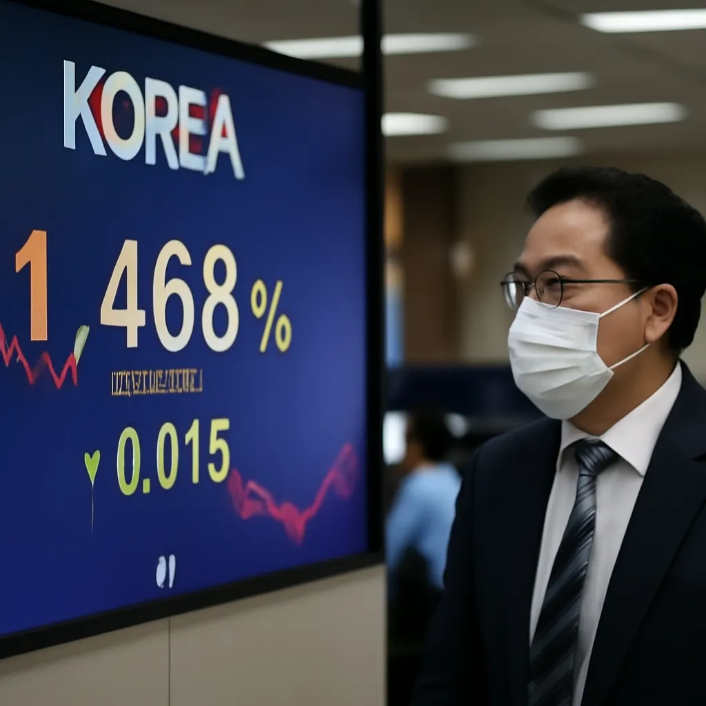 South Korea's Treasury Bond Rates Decline Ahead of Central Bank Meeting