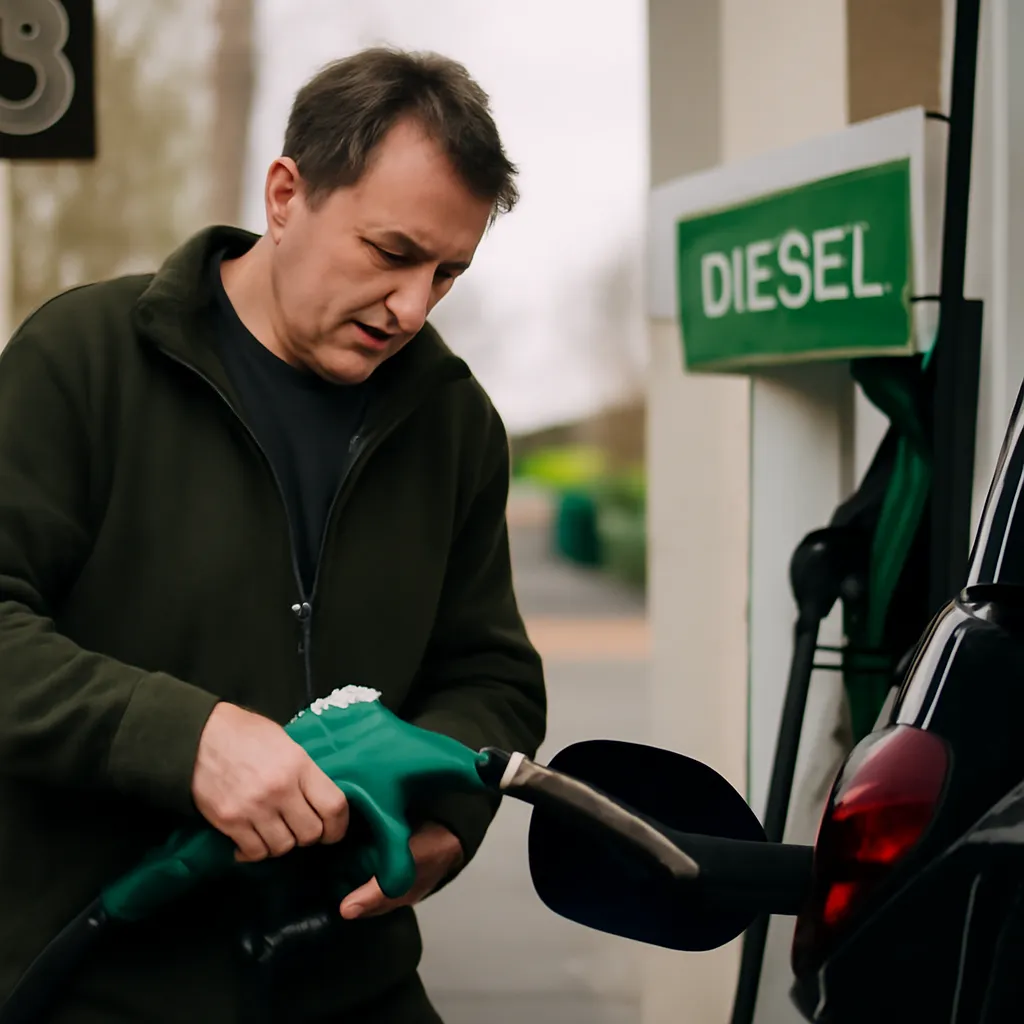 UK Diesel Prices Reach Record High Amid Middle East Tensions