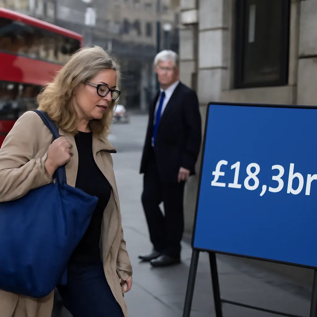 UK Government Borrowing Reaches £18.3 Billion in August Amid Fiscal Concerns